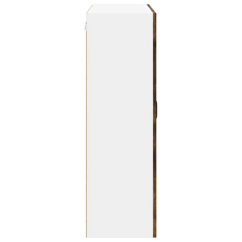 Pensile cucina con porta Lucca Rovere Fumo 80 x 31 x 100 cm 885160