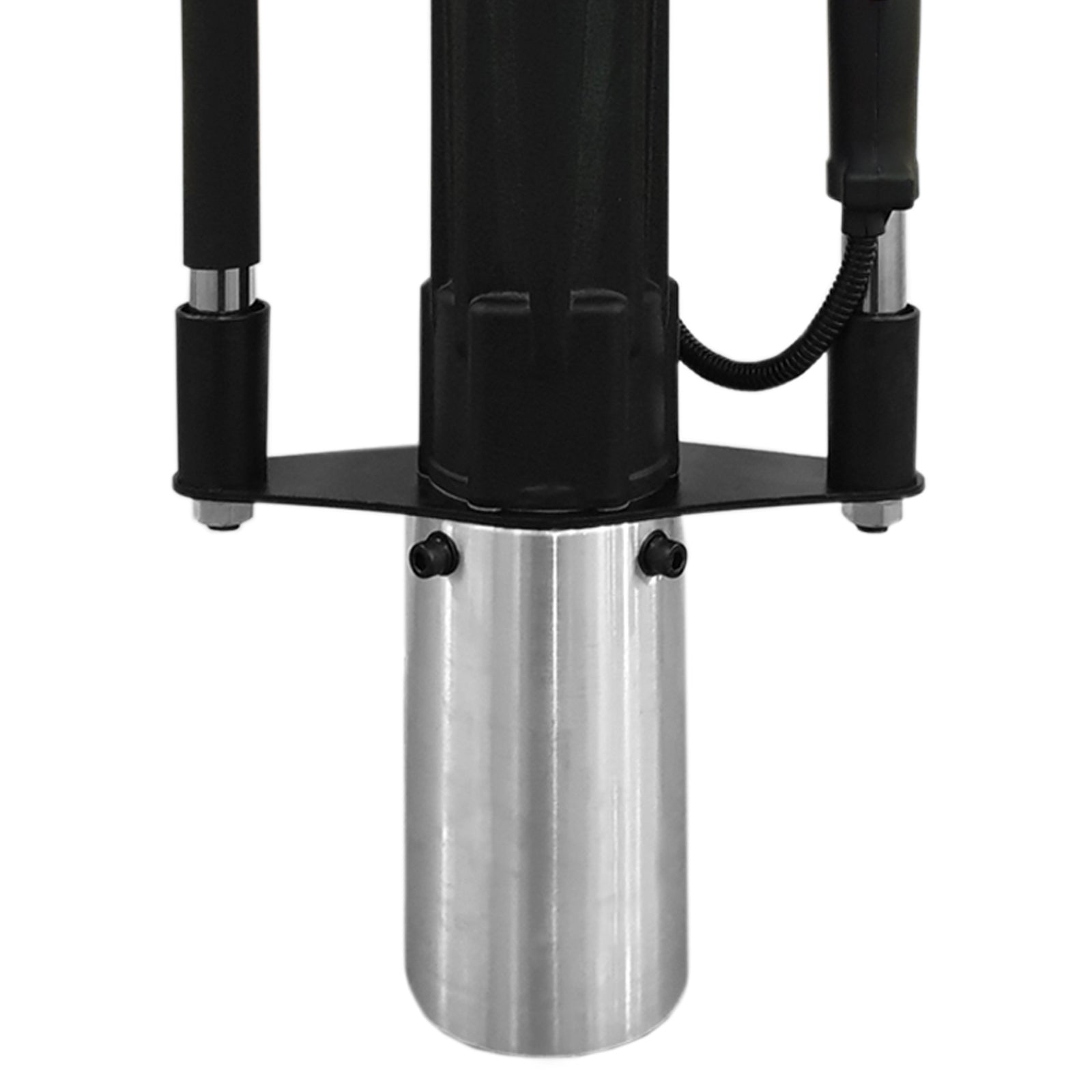 Battipalo con 4 Accessori Diametro 20-49mm / 100mm / 70-80mm / 50-69mm Motore Benzina 4 Tempi per Fissare Pali, Paletti e Staccionate