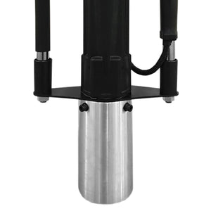 Battipalo con 4 Accessori Diametro 20-49mm / 100mm / 70-80mm / 50-69mm Motore Benzina 4 Tempi per Fissare Pali, Paletti e Staccionate