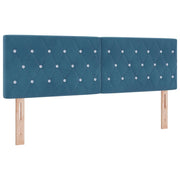 Testiera Blu Scuro 160 cm Velluto 42007097