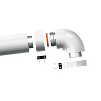 Kit coassiale ariston orizzontale 100 cm