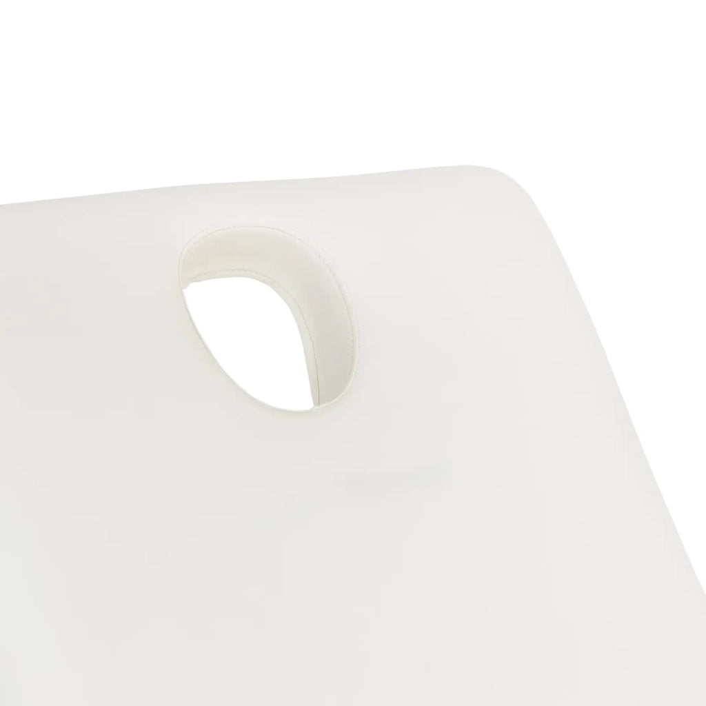 Poltrona estetica 150 kg 190 x 65 x 74 cm oro e bianco 14_0008991