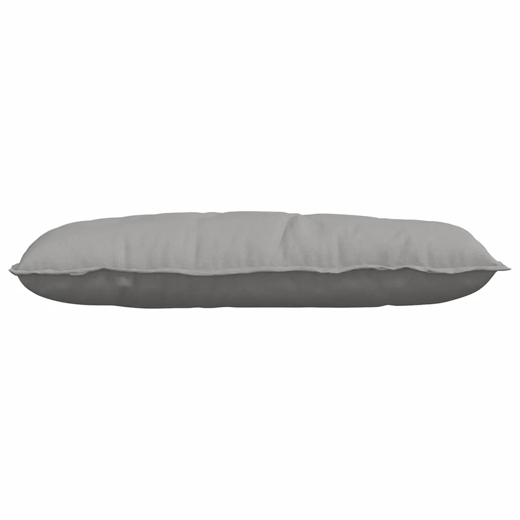 Cuscino per Schiena Grigio Nuvola 100 x 19 x 50 cm Tessuto 42014757