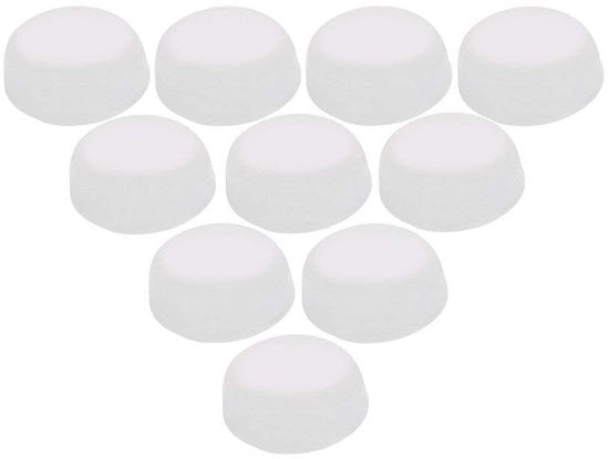 Orecchini Fluitanti con Silicone - Universale Dimensione 7 x 3 mm - Ideali per lo Sport e la Musica - Sostituibili e Sostenibili