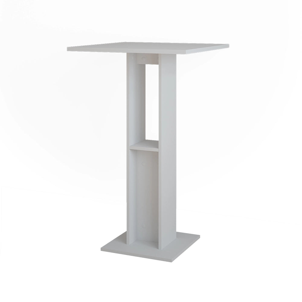 Vicco Tavolo da bar Bianco 65 x 65 cm