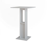 Vicco Tavolo da bar Bianco 65 x 65 cm