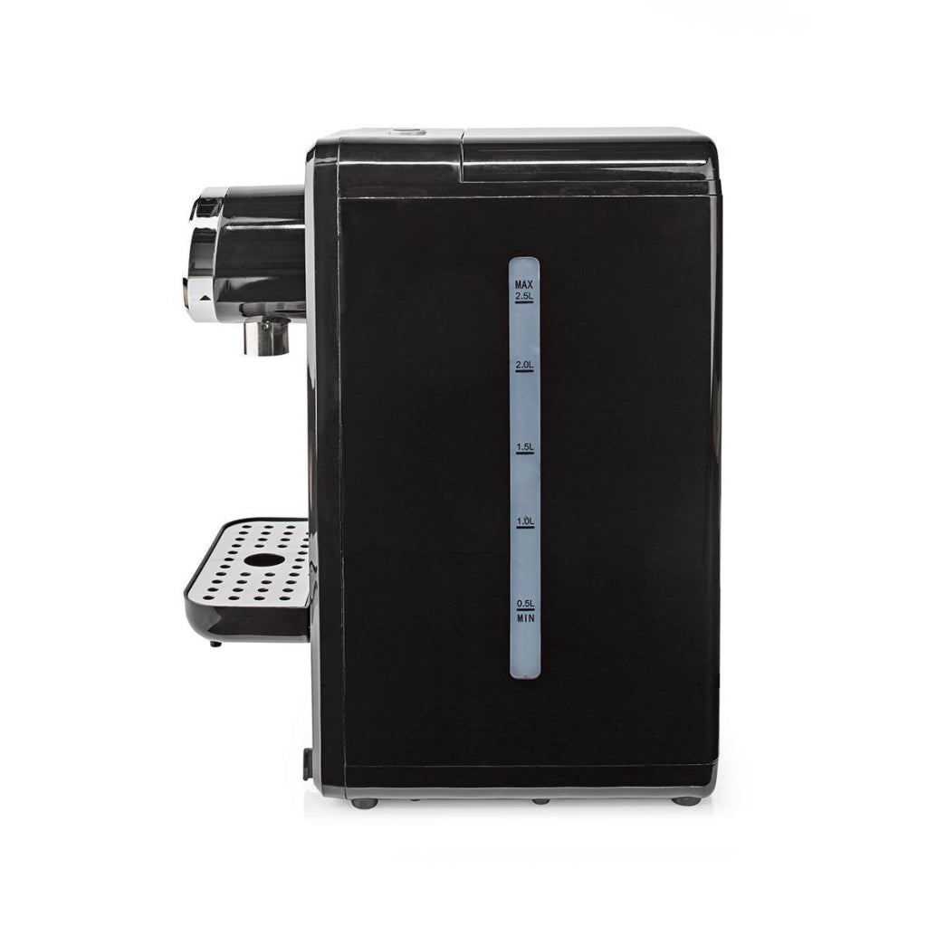 Erogatore di acqua calda da 2,5L e 2600W regolabile in altezza Nero Nedis