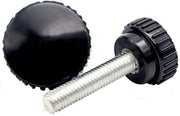 Viti a stella - Viti a morsa - Duraturo e resistente - Nero - Maniglie in bakelite - Adatto per materiali meccanici e elettronica - Nero