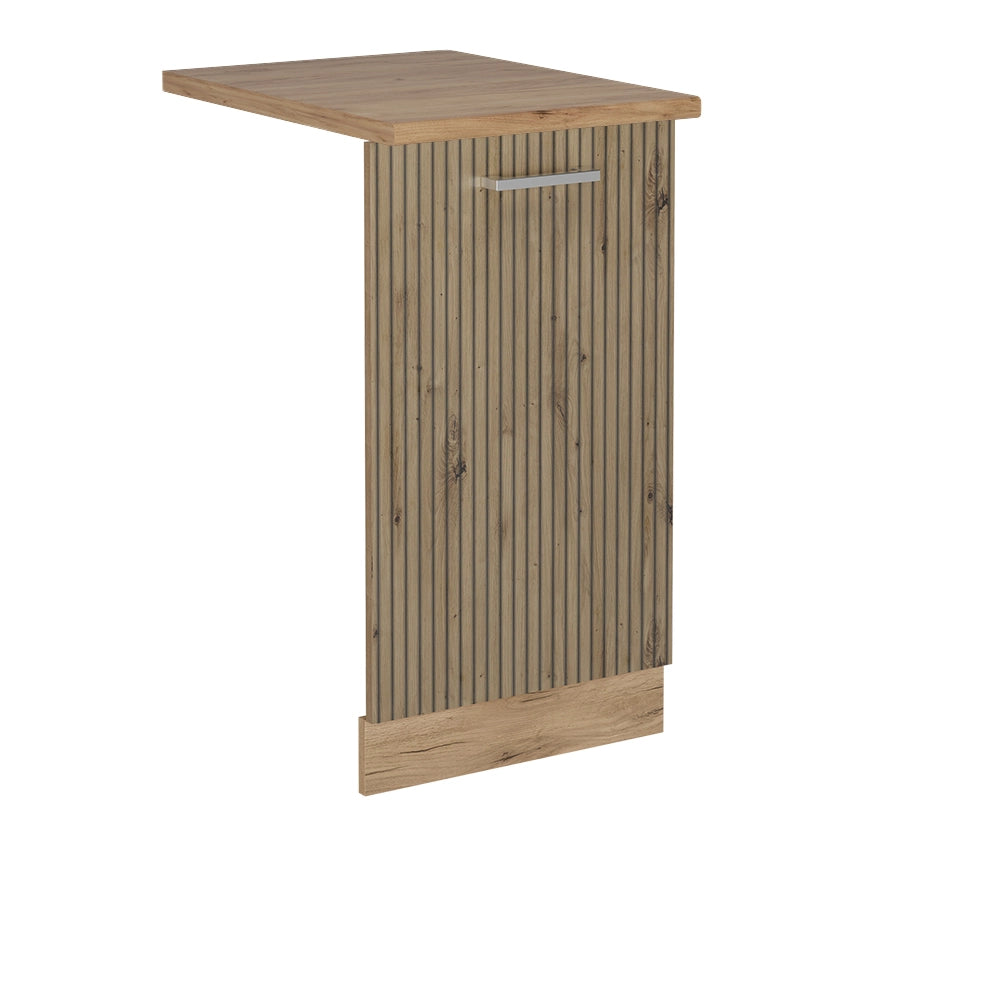 Pannello frontale della lavastoviglie R-Line Rovere artigianale/Rovere dorato 45 cm, PL Rovere Vicco