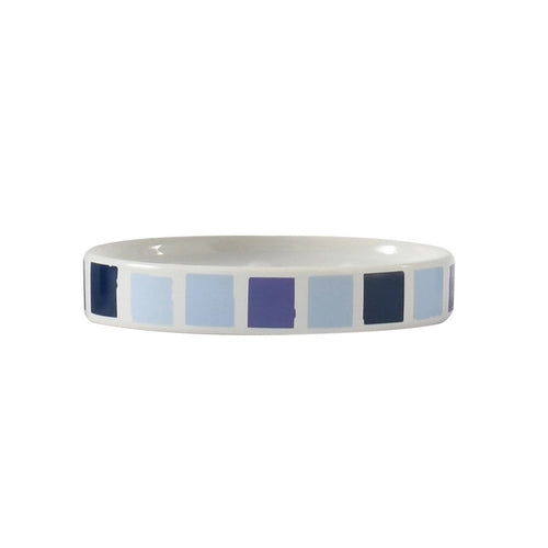 PORTA SAPONE IN CERAMICA MOSAIKO BLU- Mosaico Blu- SPIRE- pezzi 1