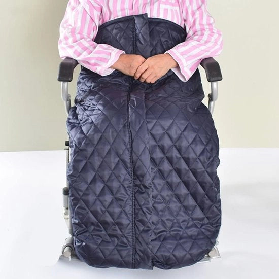 Deken di Fleece per Sedia a Rotelle e Scootmobiel - Copertura in Pluche per Comodità e Protezione