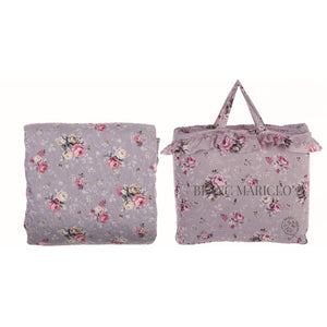 Trapunta Matrimoniale Shabby Chic Coperta Primaverile Provenzale Blanc Mariclò Colore: Lilla