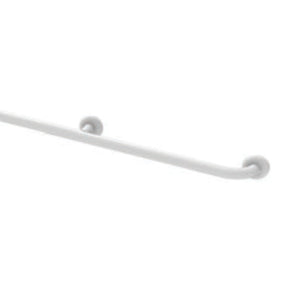 Angolare di sicurezza da cm 70x120 in acciaio rivestito in nylon bianco