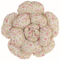Cuscino Decorativo Fiore Imbottito Shabby Chic Floreale Primavera Blanc Mariclò