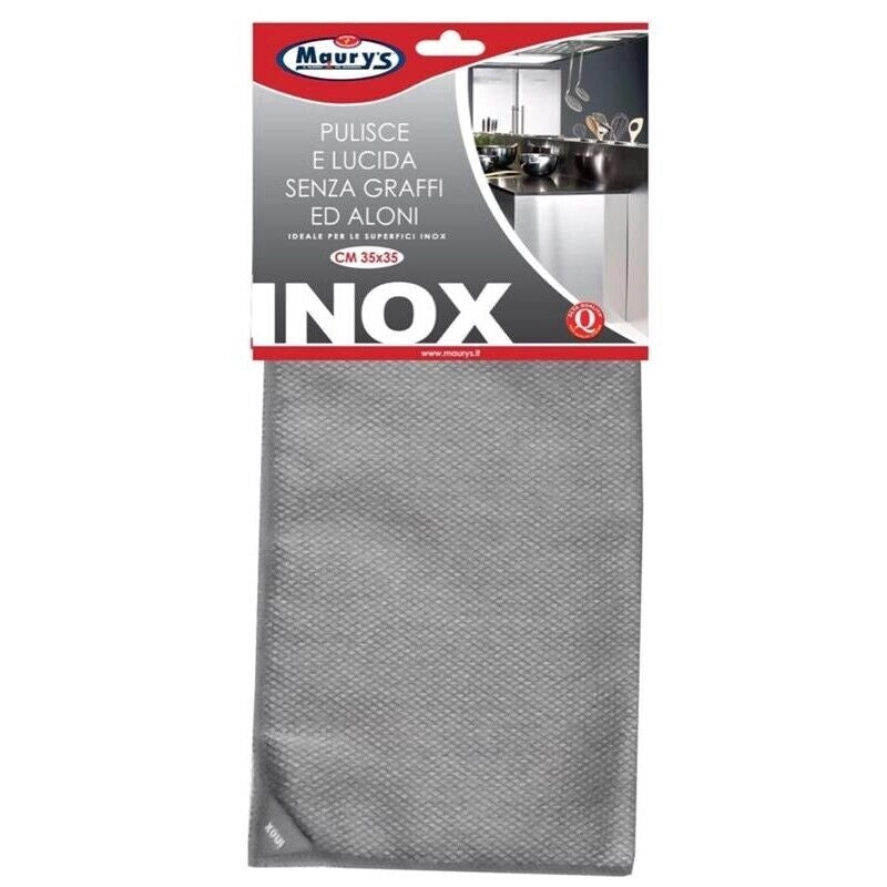 MAURY'S PANNO PER ACCIAIO INOX 35X35CM