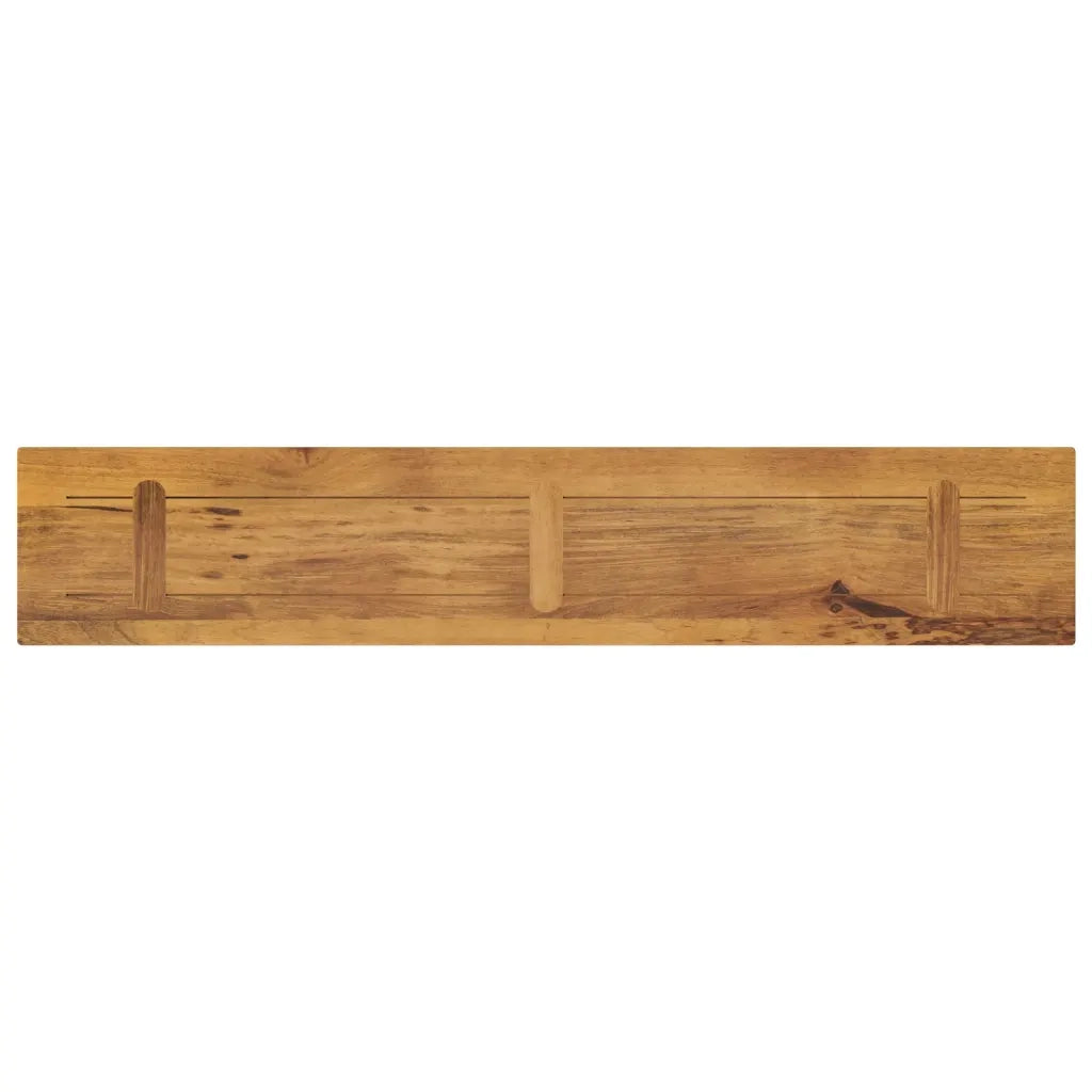 vidaXL Piano per Tavolo 180x20x3,8cm Rettangolare Legno Massello Mango