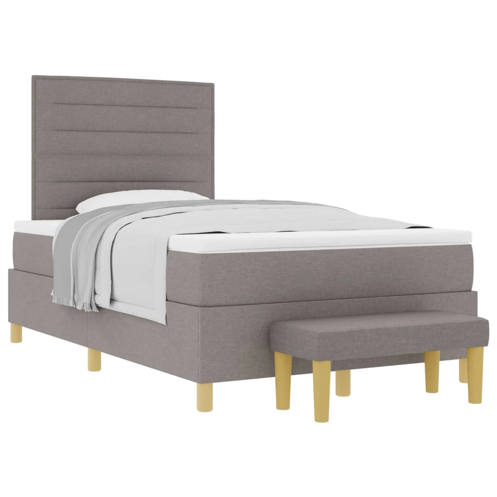 Letto a molle con testiera Talpa 190 x 120 cm Tessuto 3344209