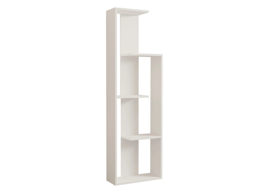 Libreria in legno "Wand" - 50 x 19 x 160 cm - Bianco