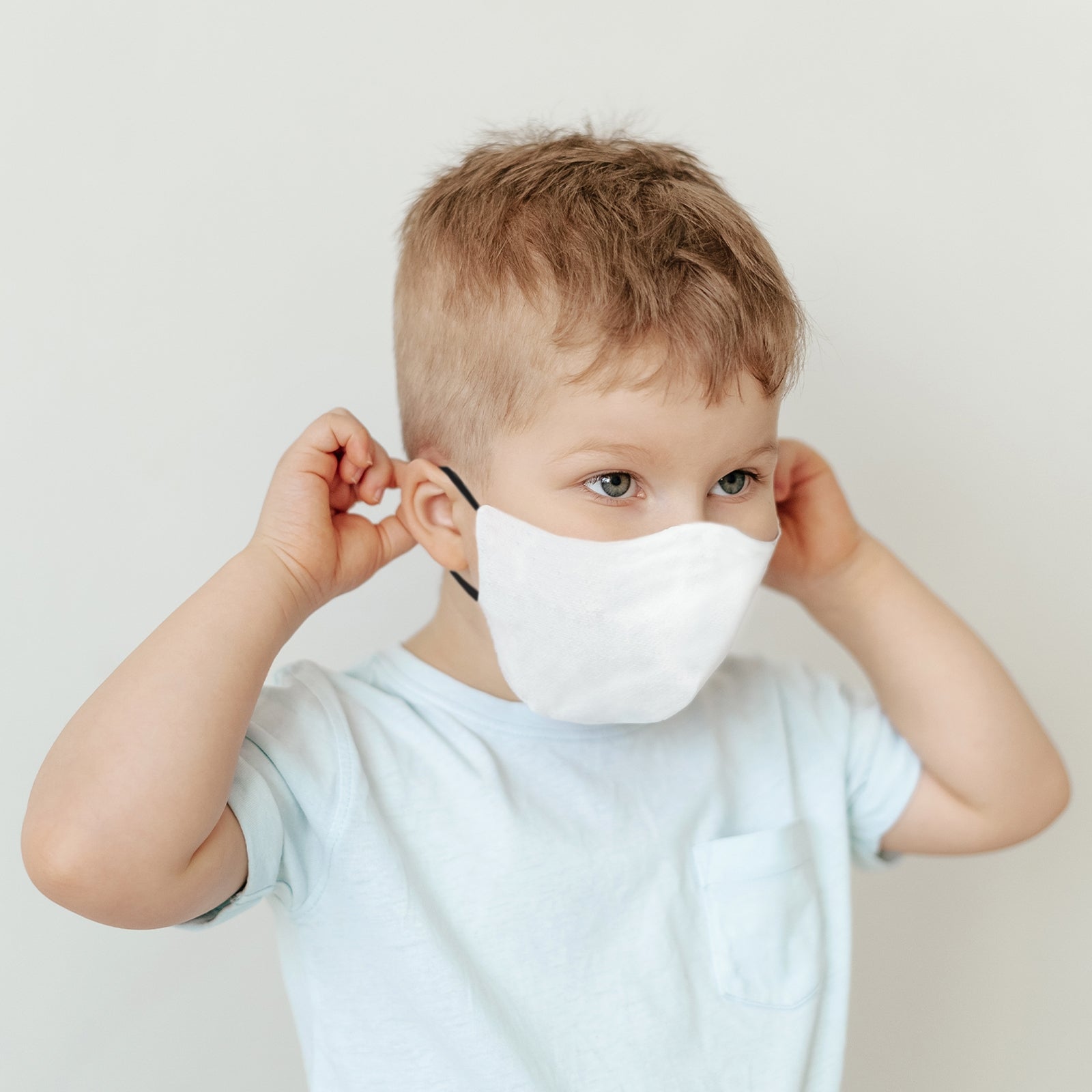 Mascherine per Sublimazione Personalizzabili Bianche Trasferimento a Caldo Termopresse - Miste - 50 Pezzi (10 Piccole + 30 Medie + 10 Grandi)