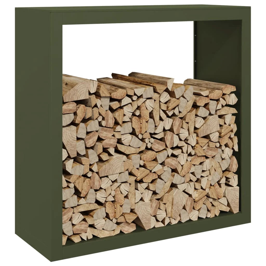 Portalegna 100 x 40 x 100 cm acciaio verde 02_0043687
