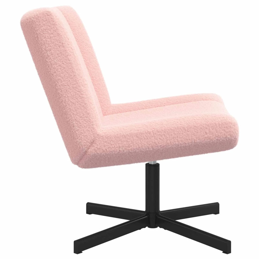 Sedia girevole Rosa 63 x 75 x 76 cm Pelle di Pecora 42007336