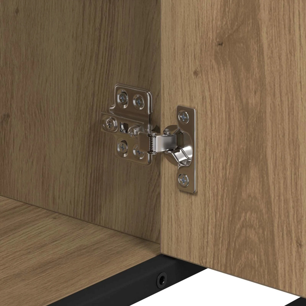 Mobile da Bagno con cassetto Rovere artigianale 80 x 33 x 60 cm