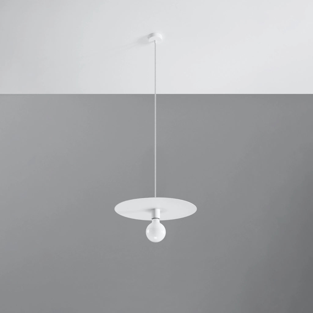 Lampada a sospensione Pure Lume Cesaro bianca E27 40cm