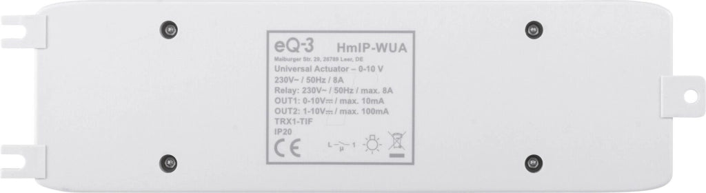 Homematic IP HmIP-WUA Attuatore di commutazione/dimmeraggio