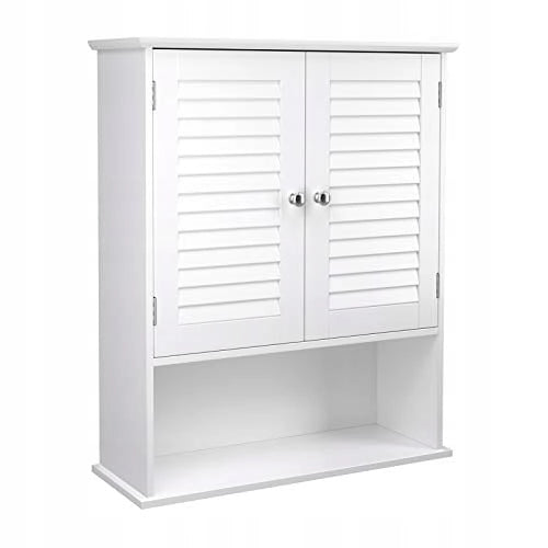 Mobiletto da bagno sospeso Valora bianco - MDF Storage | organizer