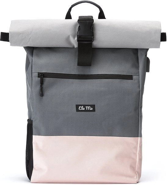 Borsa da donna | Stile e progettazione elegante | per università, viaggi, tempo libero e lavoro | con tasca per laptop e sacchetto anti furto | Rosa