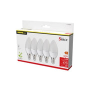 NOVA LAMPADA LED OLIVA E14 4,9W 3000K 5 PZ- 1,0 pz