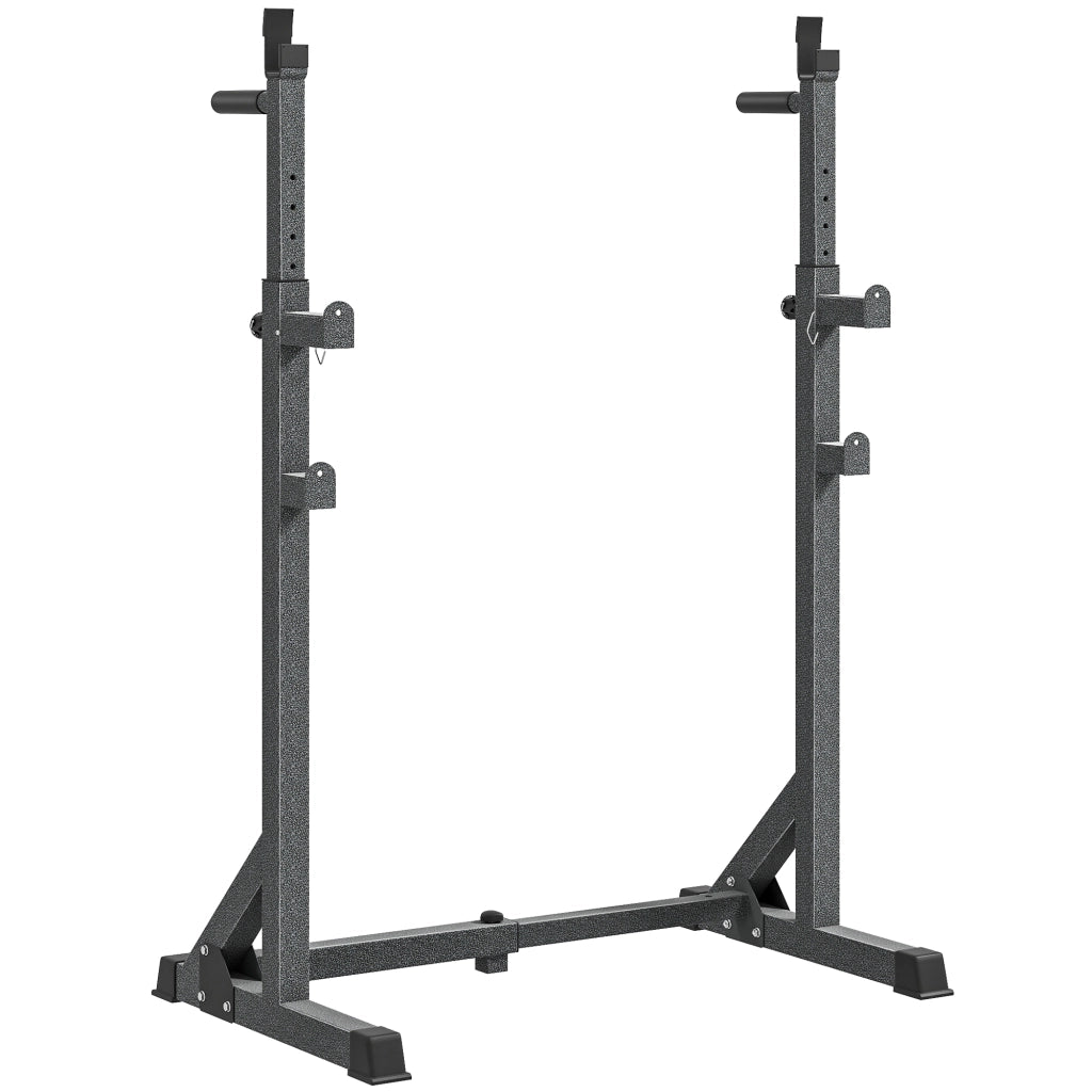 Supporto per Bilanciere Regolabile ¨C Xylo ¨C Acciaio Nero Carico 150kg