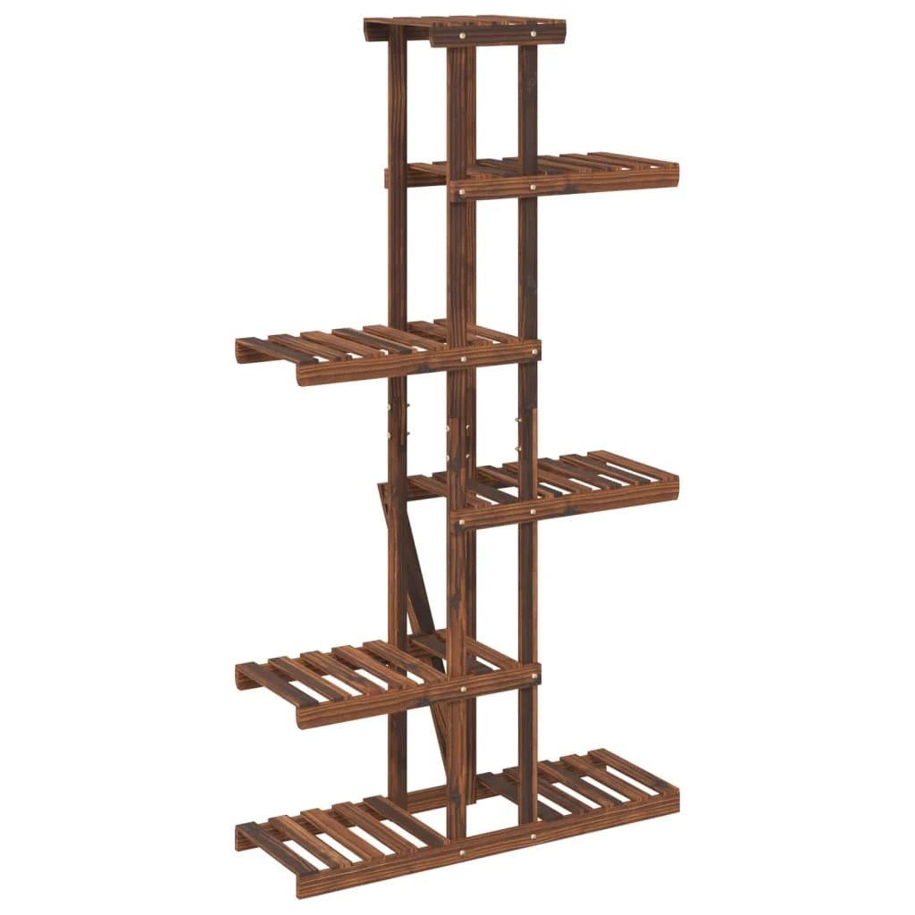Portafiori/armadietto per piante 75 x 25 x 140,5 cm legno massello di abete marrone 02_0045216