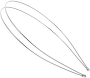 Cinture per capelli 4 pezzi - Doppia cintura per capelli - Cintura metallica per capelli - Cintura vintage per capelli - Cintura per Halloween per capelli - Materiale premium