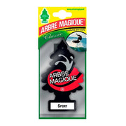 Trade Shop - Arbre Magique Mono Deodorante Profumatore Per Auto Profumazione Fragranza Sport -
