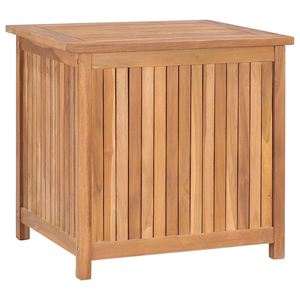 Cassetta portaoggetti per mobili da giardino 60 x 50 x 58 cm in legno massello di teak 02_0013040