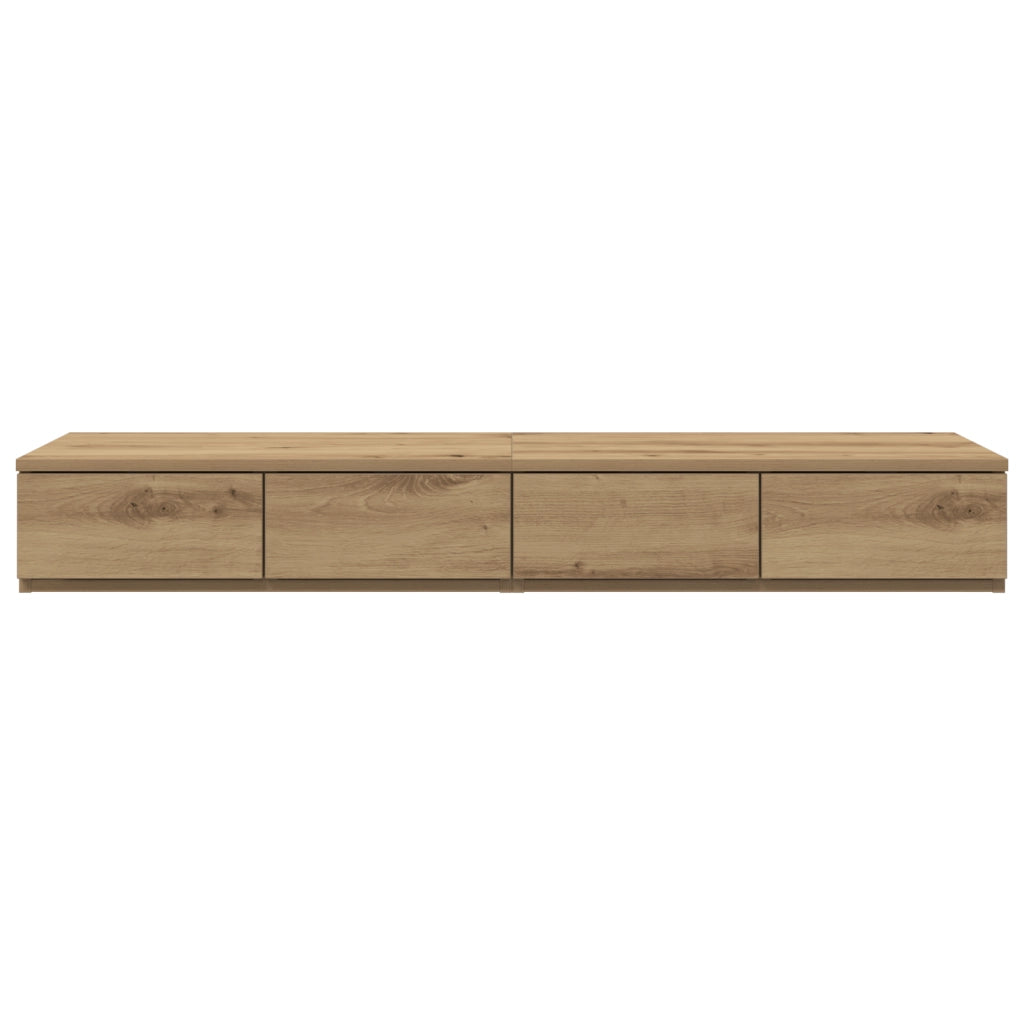 Cassetti  Artisan Oak 120x36,5x16,5 cm in Legno ingegnerizzato