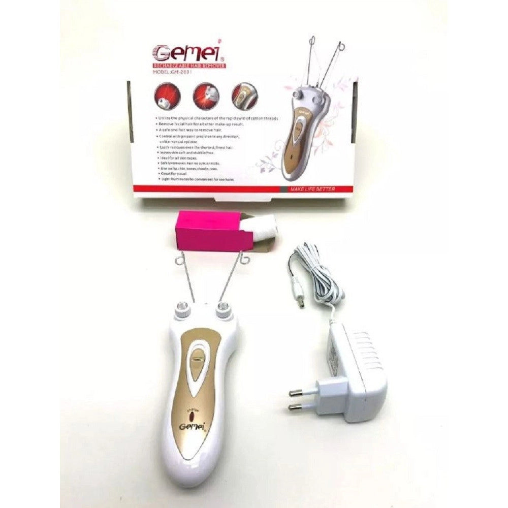 Trade Shop - Depilatore Donna Ricaricabile Per Rimozione Peli Epilatore A Batteria Gm-2891 -