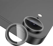 Protezione Premium per Lente della Camera iPhone - Copertura in Vetro Resistentente ai Graffi - Protezione della Lente HD Sottile con Anello in Metallo - Compatibile con iPhone 16 - Protezione della Lente Individuale