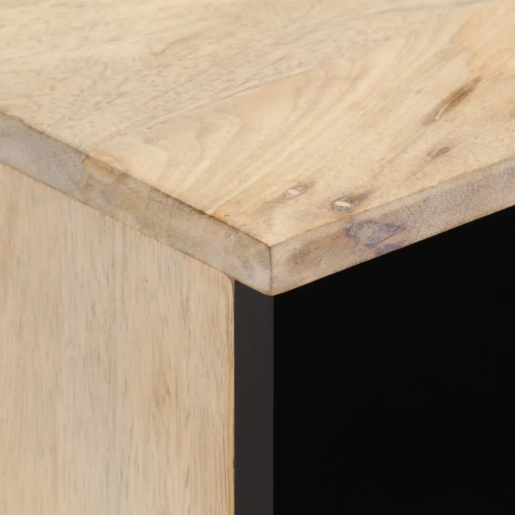 Mobile Porta TV 100x33x46 cm in Legno Massello di Mango 358264
