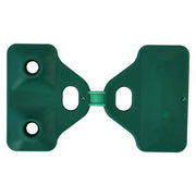 GANCI DI FISSAGGIO A CLIPS IN PLASTICA PER TESSUTO OMBRA RETE OMBREGGIANTE 100PZ