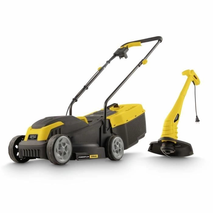 Tosaerba elettrico e bordatore - POWERPLUS - POWXG62205T - Tosaerba 1300 W e 32 mm  - Bordatore 250 W e 220 mm