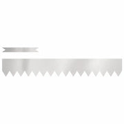 Bordura per Prato 10 pz Argento 100 x 0,05 x 15 cm CFW2804187