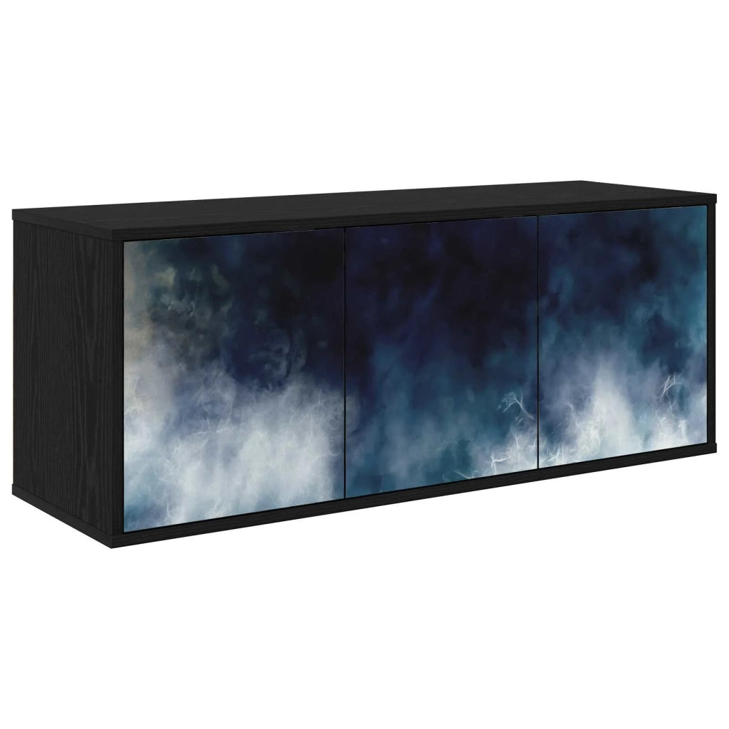 Mobile TV da Parete RAALTE 102 x 33 x 40 cm Rovere Nero 8007156