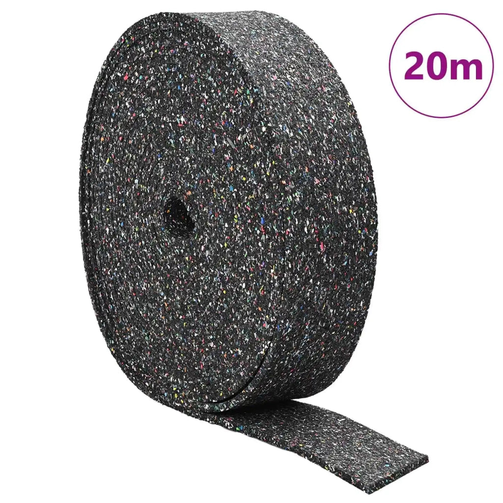 Rotolo di Granulato in Gomma Nero 2000 x 12 x 1 cm Gomma CFW6105251