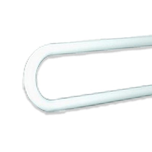 Ribaltabile con piastra lunga e frizione per bloccaggio verticale, di cm70, nylon