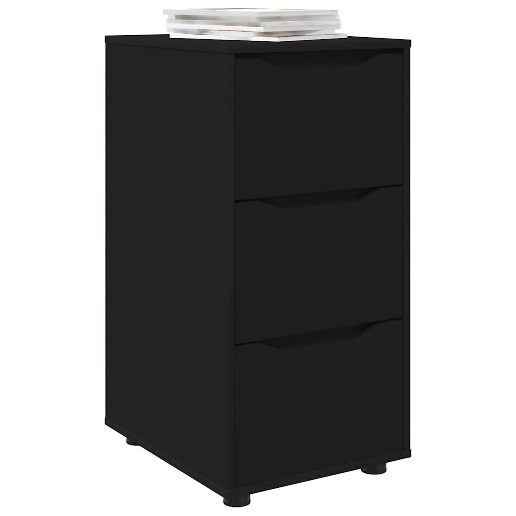 Armadio Nero 40 x 48 x 81 cm Legno multistrato