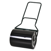 Rullo da Giardino in Metallo ¨C zephmum ¨C Nero, Serbatoio 60L, 57x40x123cm
