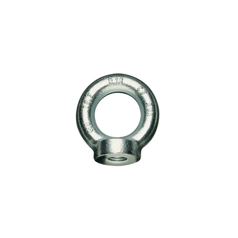 Golfare femmina Robur zincato – Ø 22 mm Art. 8042EZS con anello girevole coeff. sicurezza 6 e certificato CE