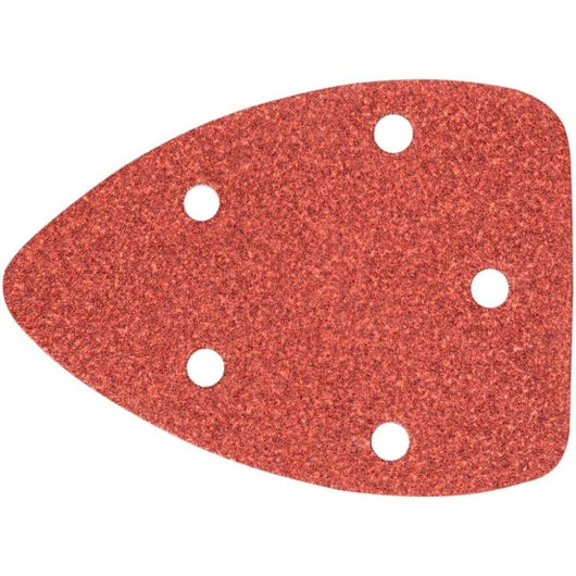 Topex 57h824 carta abrasiva con n velcro k80 per smerigliatrice